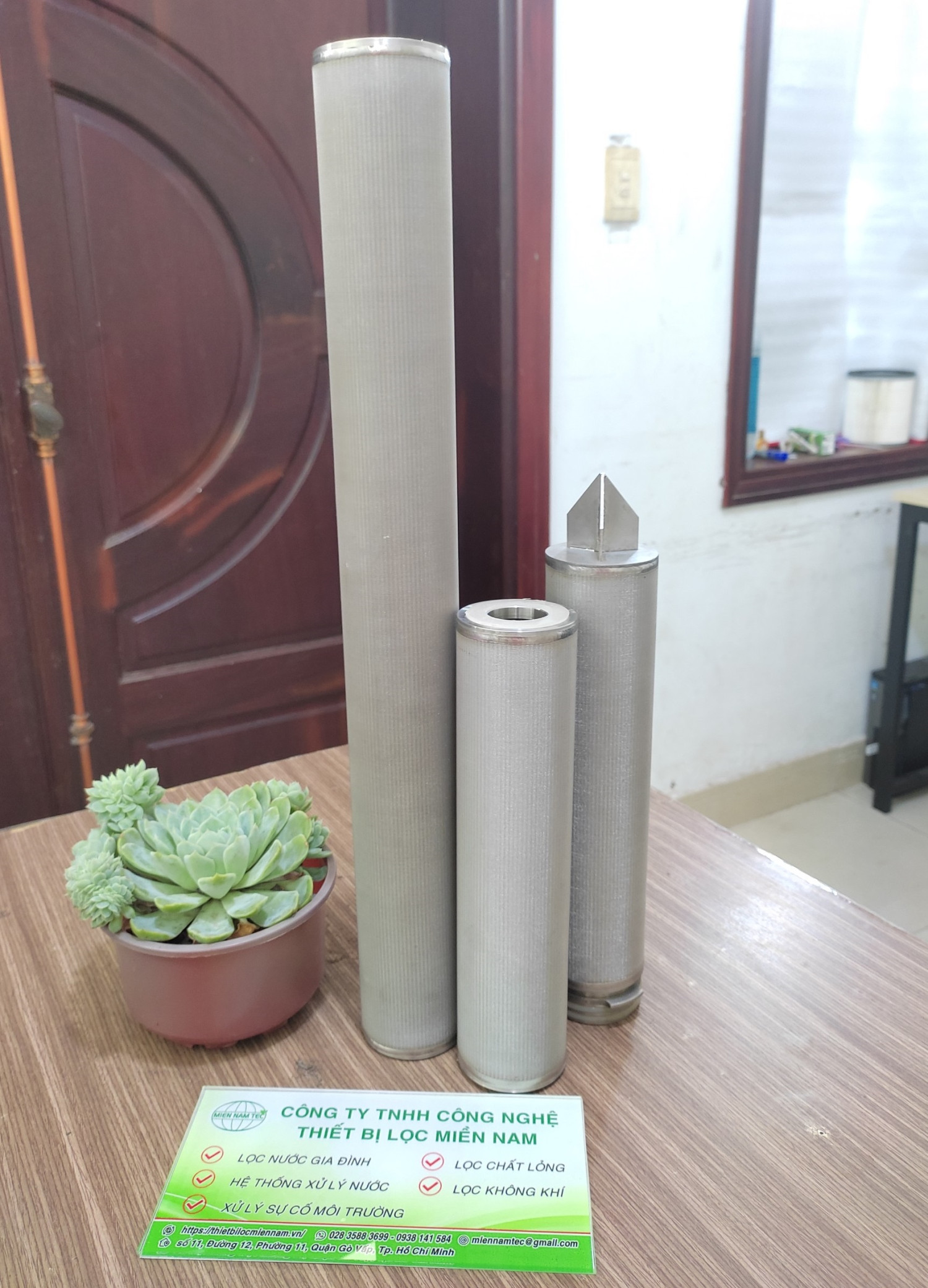 LÕI LỌC INOX KIỂU DOE
