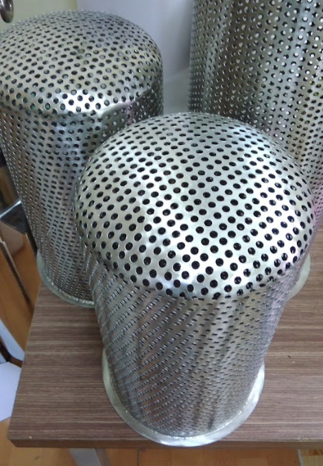 RỔ LỌC TẤM INOX ĐỤC LỖ TRÒN