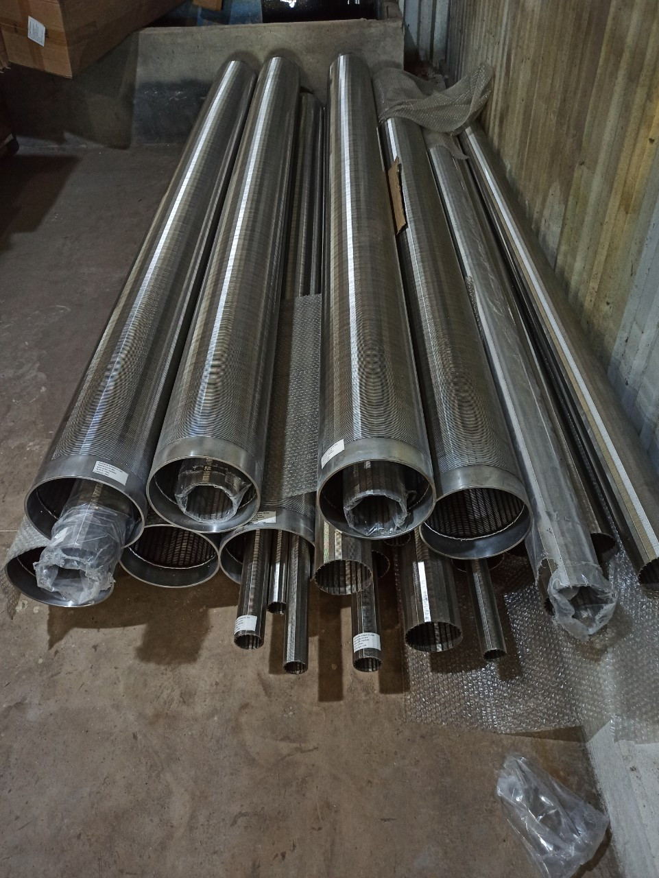 Ống lọc khe inox 304, inox 316 và 316L