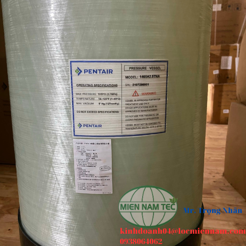 BỒN LỌC COMPOSITE PENTAIR LỌC THÔ NƯỚC GIẾNG