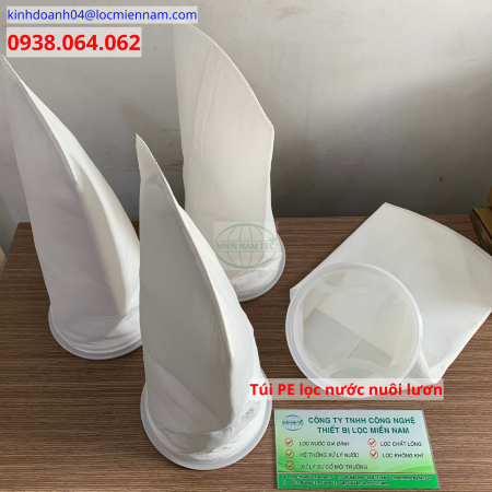 Túi PE lọc nước nuôi lươn
