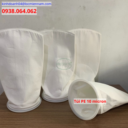 Túi lọc PE 10 micron
