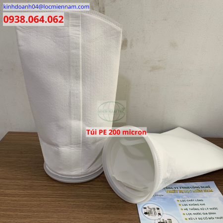 Túi lọc chất lỏng PE 200 micron