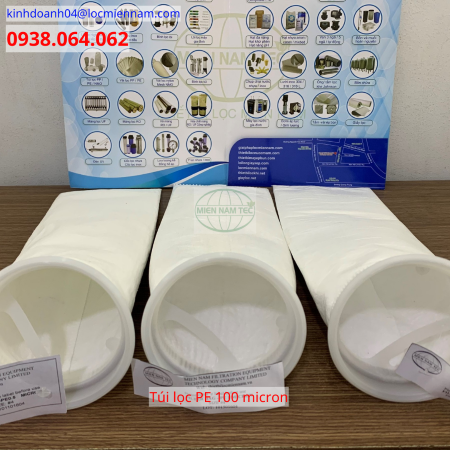 Túi lọc PE 100 micron