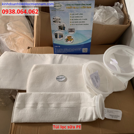 Túi lọc sữa PE (Polyester) 1 micron