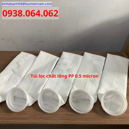 Túi lọc vải PP 0.5 micron