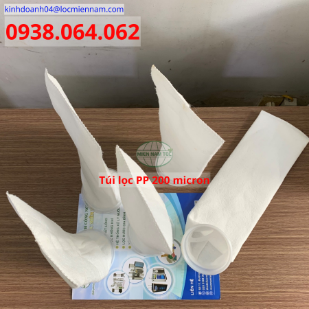 Túi lọc chất lỏng PP 200 micron