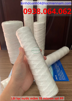Lõi lọc nước mắm 10 micron sợi PP