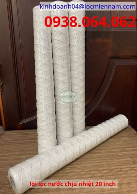 Lõi lọc nước mắm chịu nhiệt sợi Cotton 20 inch