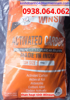 Than hoạt tính Ấn Độ Winsun nhập khẩu trực tiếp Than hoạt tính Ấn Độ Winsun nhập khẩu trực tiếp
