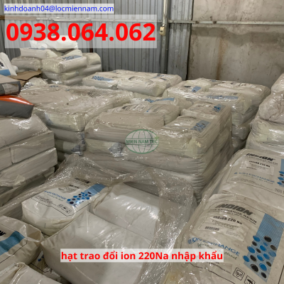 Hạt nhựa trao đổi ion 220 Na nhập khẩu