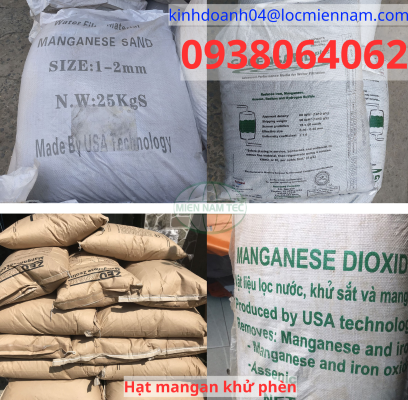 Tại sao chúng ta nên xử lý phèn bằng cát mangan?