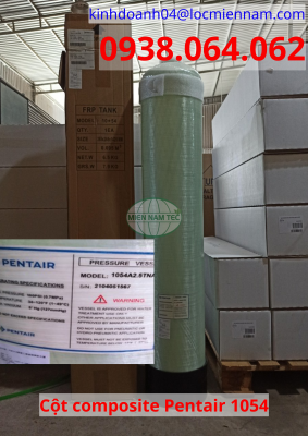 Cột composite Pentair 1054 lọc nước máy khử clo dư