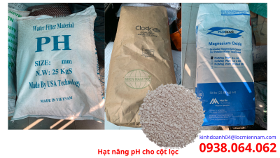 Cột nâng pH cho nước ngầm công suất 10m3/h