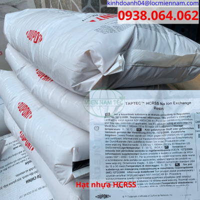Hạt nhựa trao đổi Ion Dupont HCRS/S