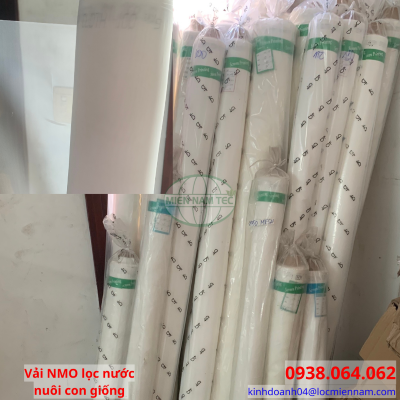 Vải NMO lọc nước nuôi con giống