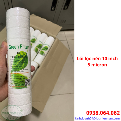 Lõi lọc nén 10 inch - 5 micron