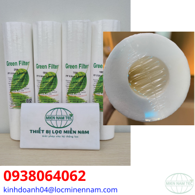 Lõi lọc nén 10 inch - 25 micron PP