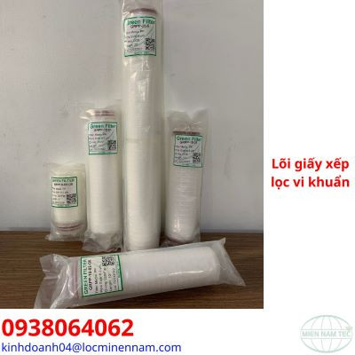 Lõi giấy xếp lọc vi khuẩn