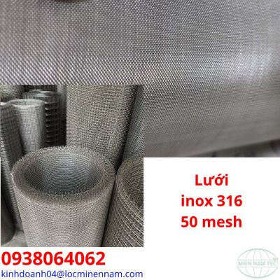 Lưới inox 316 50 mesh