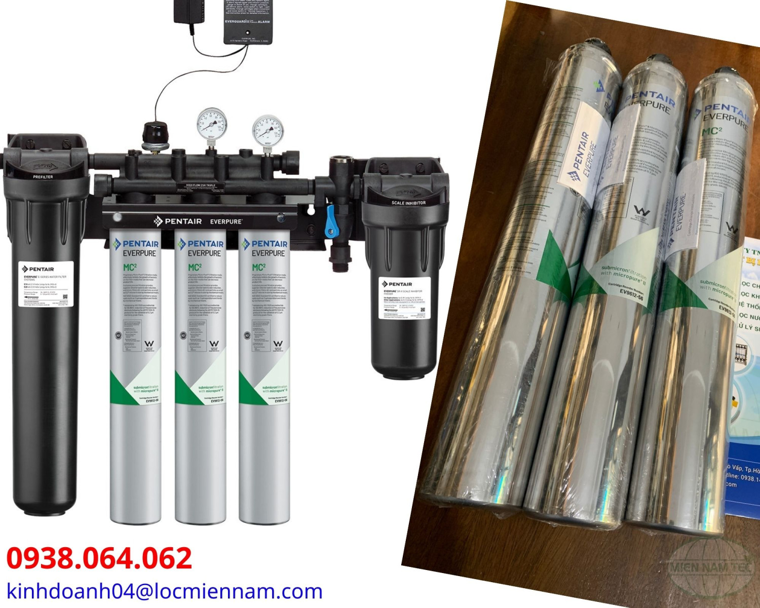 Bộ lọc everprue High Flow CSR Triplie-MC2 System Bộ lọc everprue High Flow CSR Triplie-MC2 System