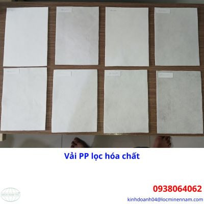 Vải lọc hóa chất PP