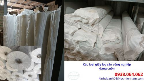 Giấy lọc cặn công nghiệp dạng cuộn