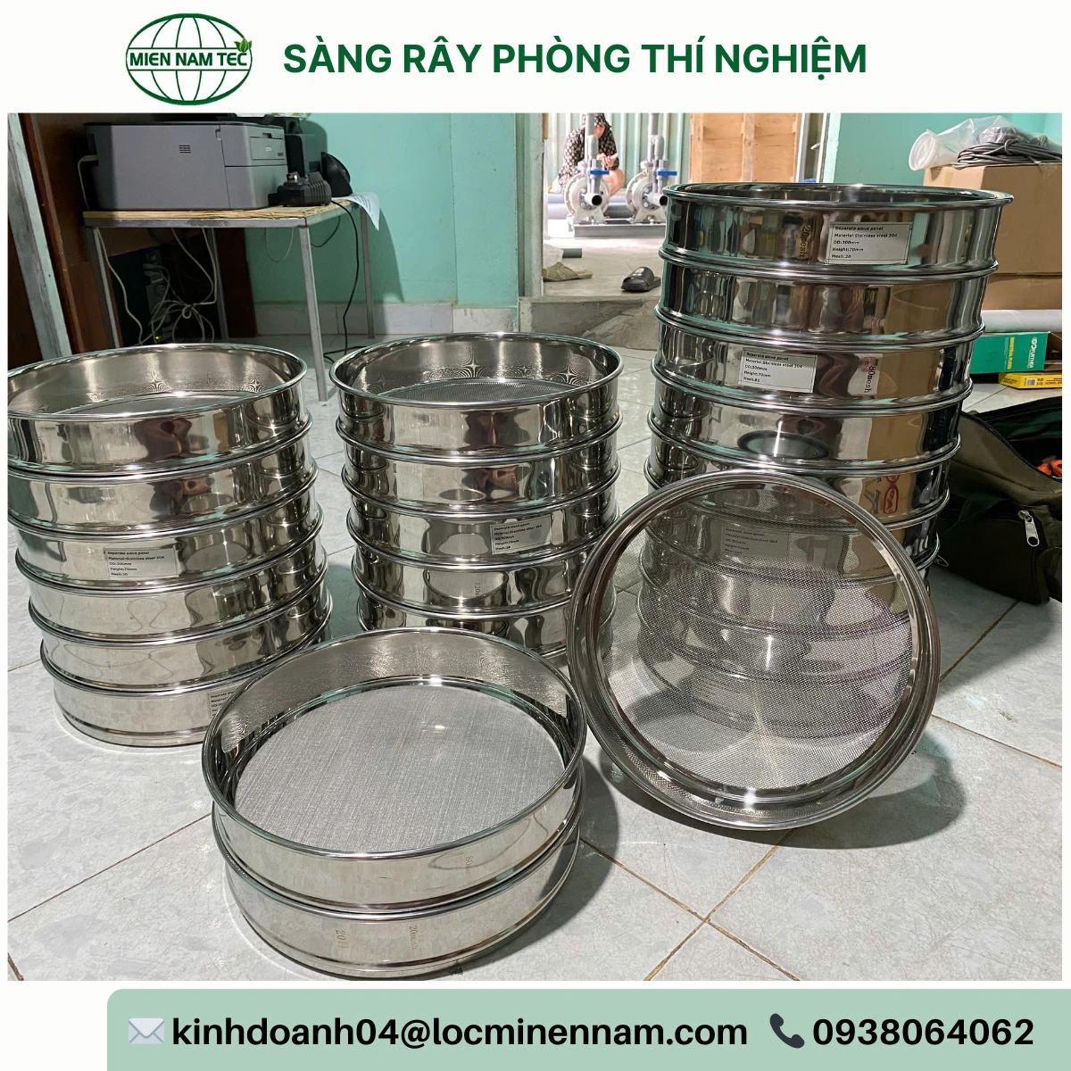 Ứng dụng sàng rây phòng thí nghiệm Ứng dụng sàng rây phòng thí nghiệm