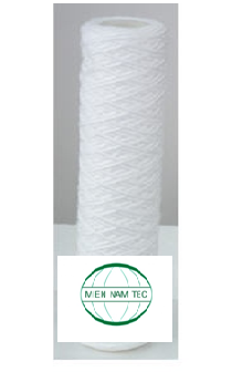 lõi lọc sợi quấn 10 inch - 25 micron lõi lọc sợi quấn 10 inch - 25 micron