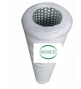 Lõi lọc sợi quấn 30 inch 10 micron core inox
