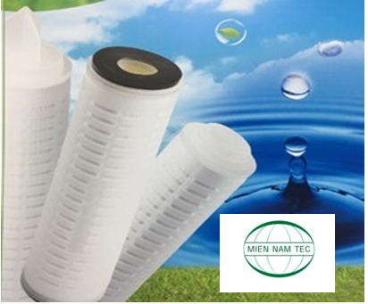 Lõi lọc giấy xếp 20 inch 3 micron