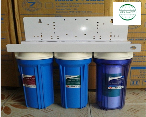 Bộ ba cốc lọc nước gia đình PP