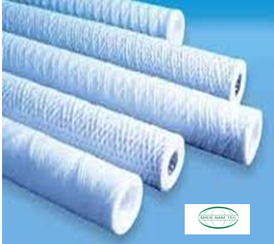 Lõi lọc sợi quấn 10 inch 100 micronn