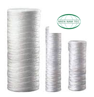 Lõi lọc sợi quấn 10 inch- 10 micron Lõi lọc sợi quấn 10 inch- 10 micron