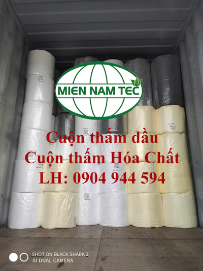 Cuộn thấm dầu, Cuộn thấm hóa chất Cuộn thấm dầu, Cuộn thấm hóa chất