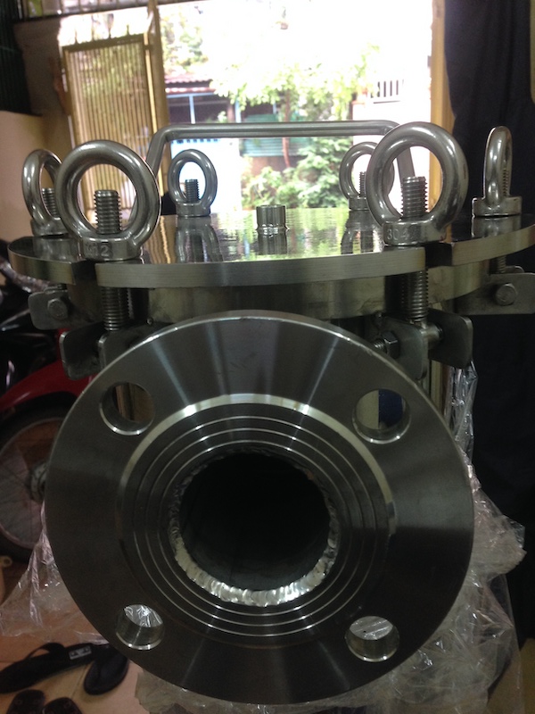 Bình inox lọc dầu nhớt