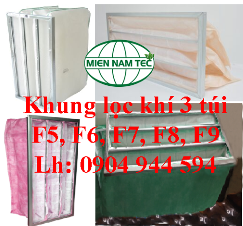 Khung lọc túi 3 túi