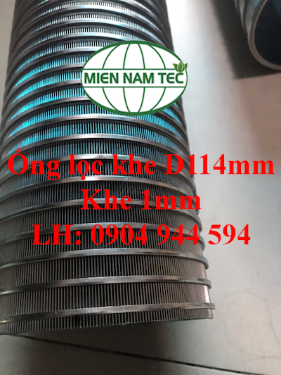 Ống lọc khe D114 khe 1mm