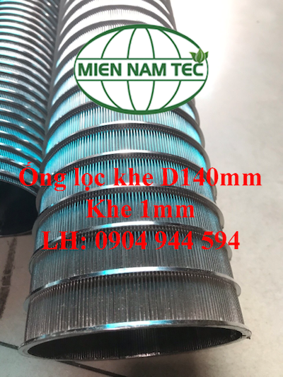 Ống lọc khe D140 khe 1mm