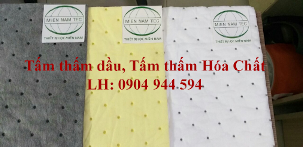 Tấm thấm dầu thấm hóa chất Tấm thấm dầu thấm hóa chất