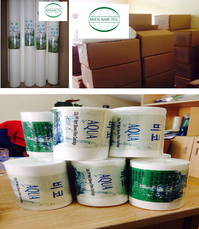 Lõi lọc bông nén lọc thực phẩm