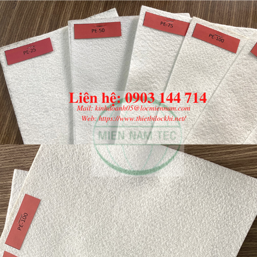 Vải lọc PE lọc chất lỏng 75 micron