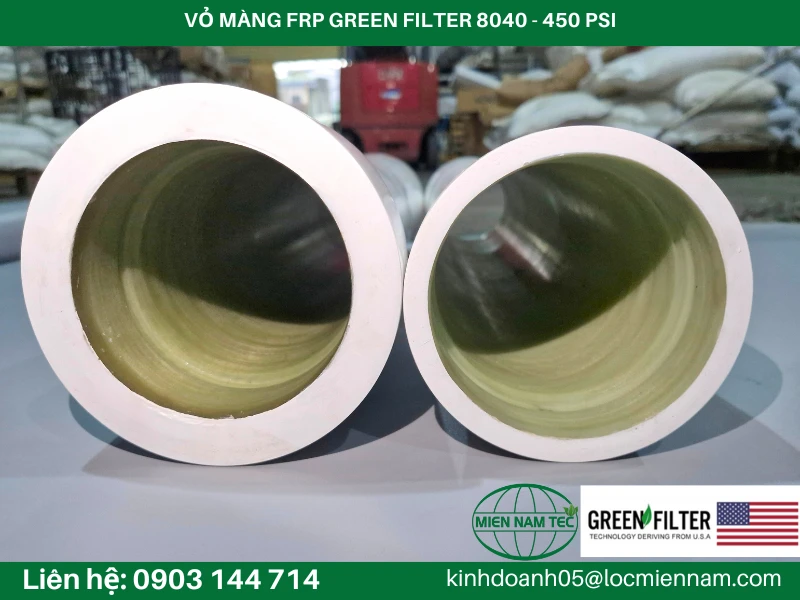 VỎ MÀNG FRP GREEN FILTER 8040 - 450 PSI