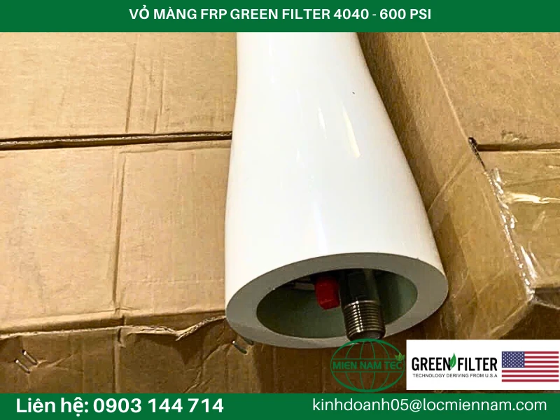 VỎ MÀNG FRP GREEN FILTER 4040 - 600 PSI