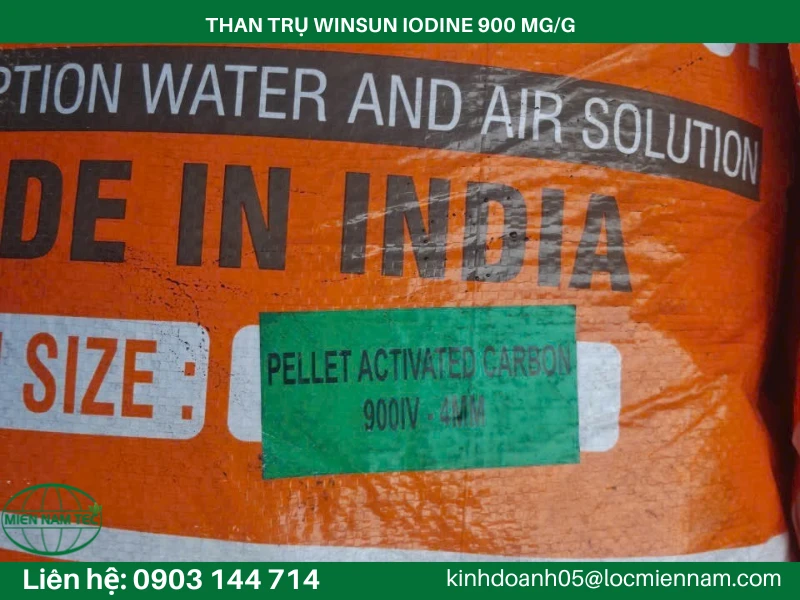 THAN TRỤ WINSUN IODINE 900 MG/G