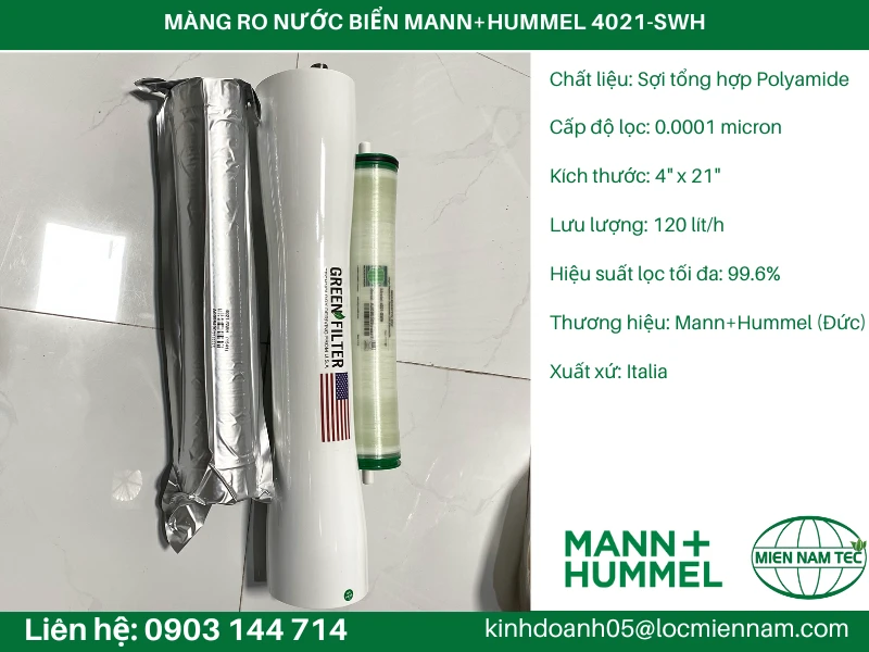 MÀNG RO NƯỚC BIỂN MANN HUMMEL 4021-SWH
