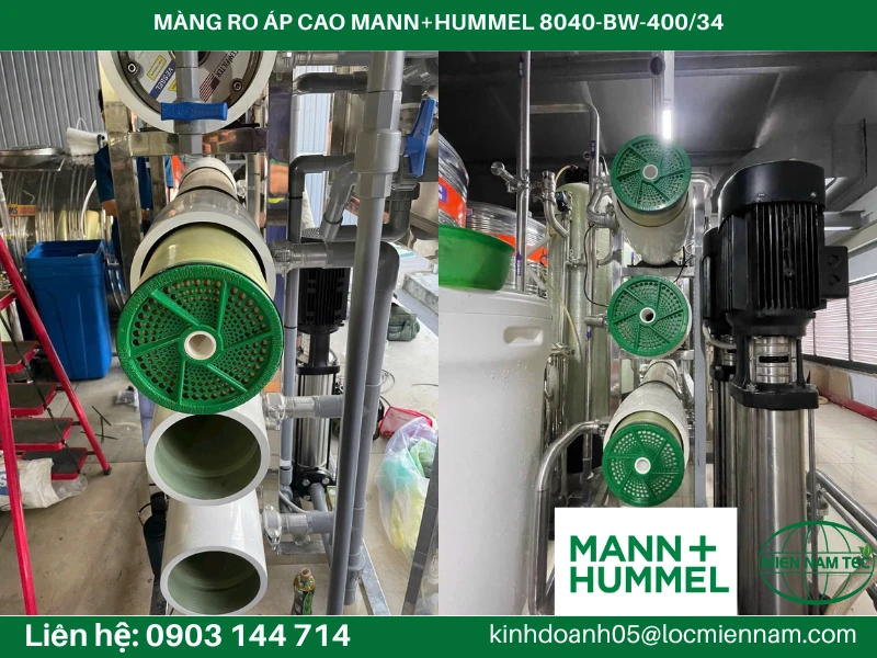 MÀNG RO ÁP CAO MANN HUMMEL 8040-BW-400/34