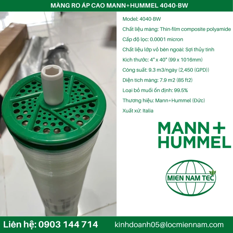 MÀNG RO ÁP CAO MANN+HUMMEL 4040-BW