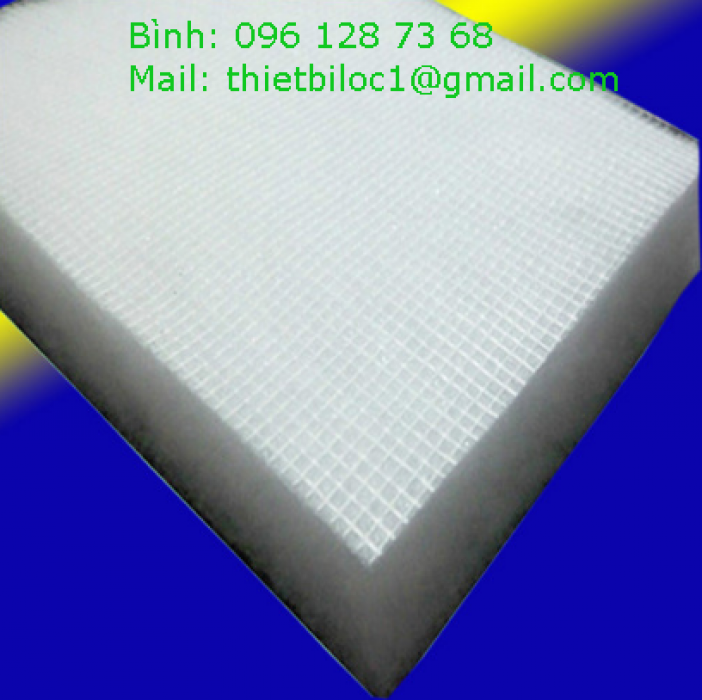 Bông lọc trần phòng sơn 