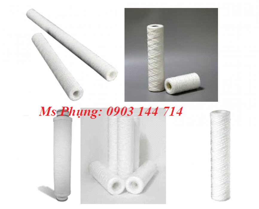 Lõi lọc chất lỏng PP dài 508mm (Wound Filter Cartridge)